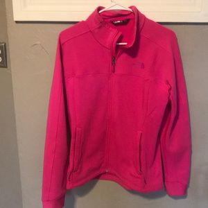 Pink Northface jacket